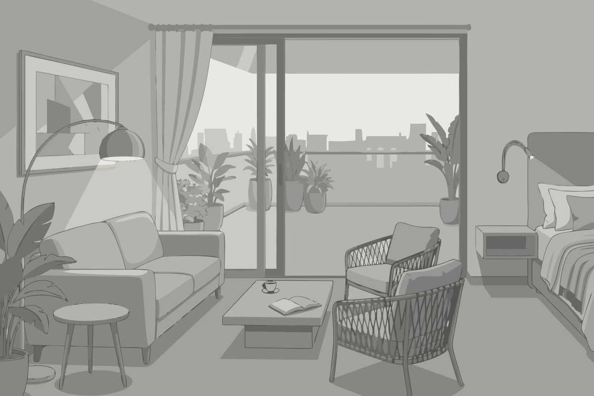 Apartamento de 3 Quartos